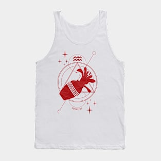 Zodiac, Aquarius, Astrology, Star sign, Stars Tank Top